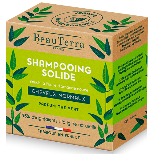 Beau Terra Shampoo Bar Normal Hair (75 g)