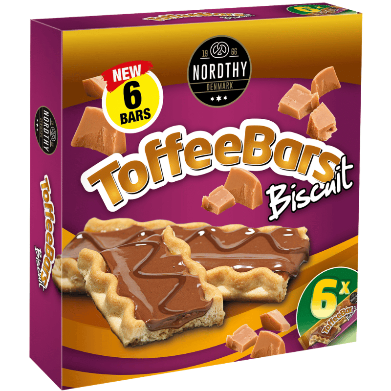 Nordthy Toffee Bars (6 stk)