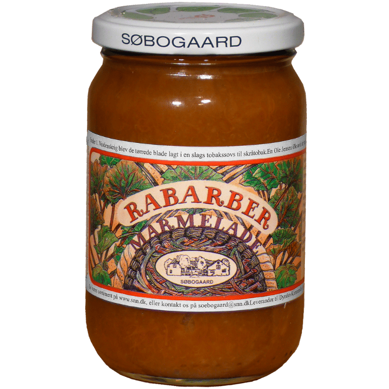 Søbogaard Rabarber Marmelade Ø (400 g)
