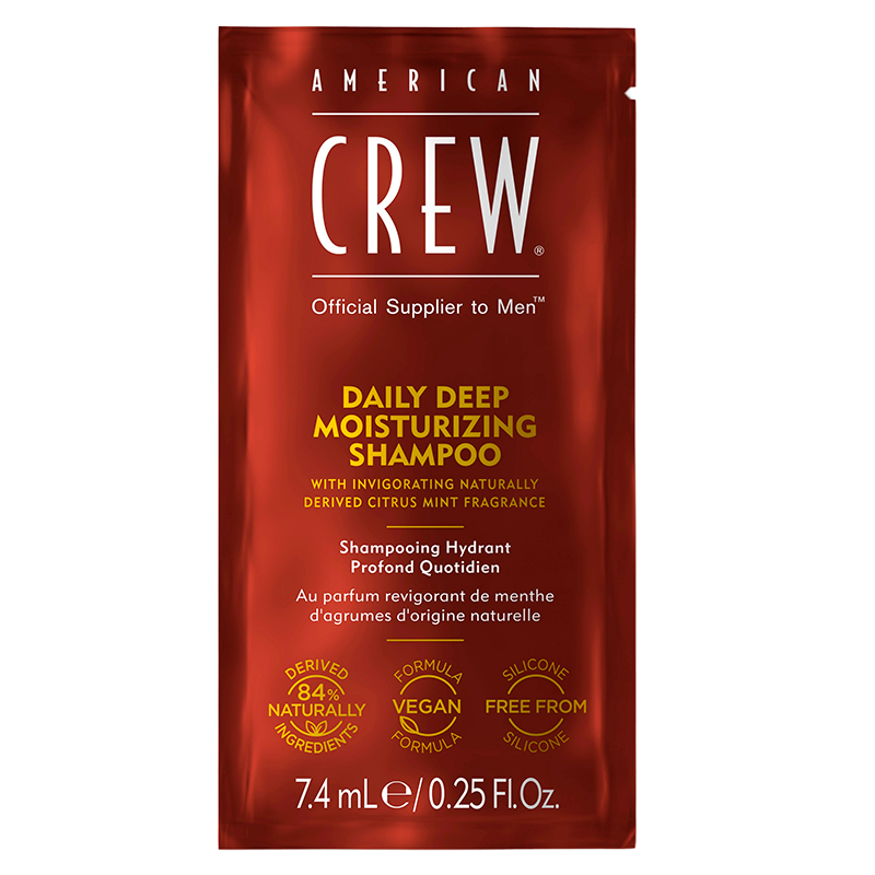 Vareprøve - American Crew Daily Deep Moisturizing Shampoo 7.4 ml