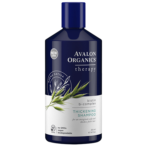 Avalon Organics Shampoo Biotin B-Complex Thickening - 414 ml.