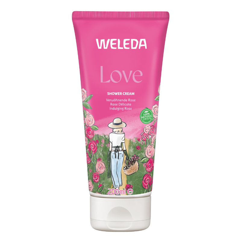 Weleda Love Shower Cream Rose (200 ml)