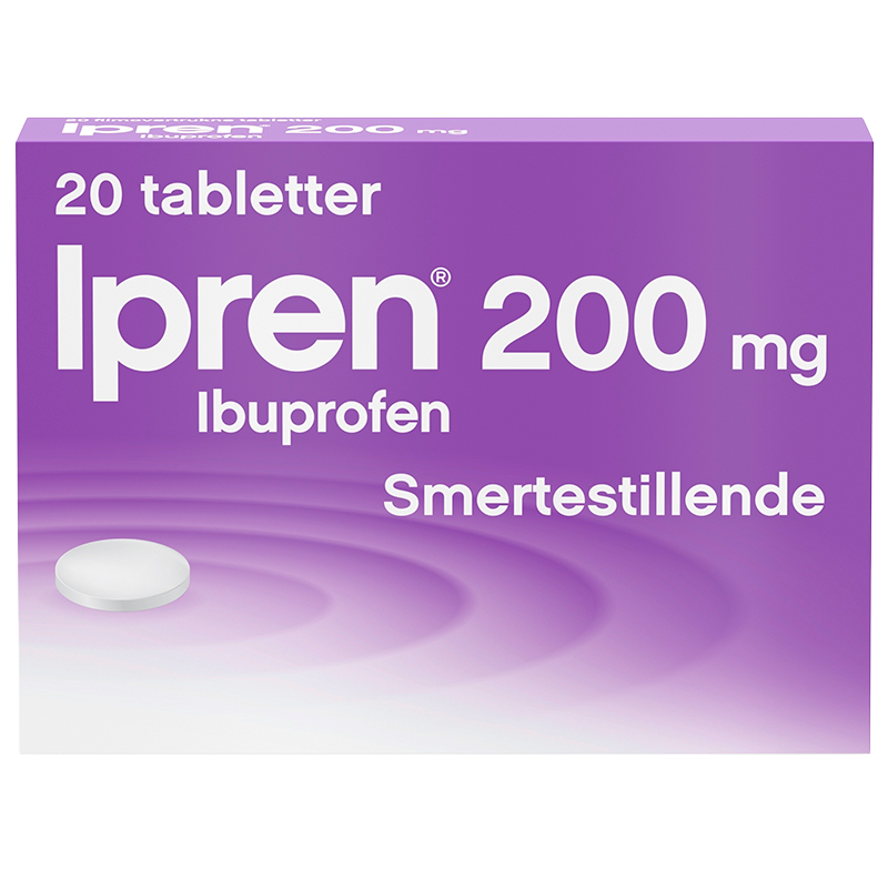 Ipren Tabletter 200 mg - 20 stk