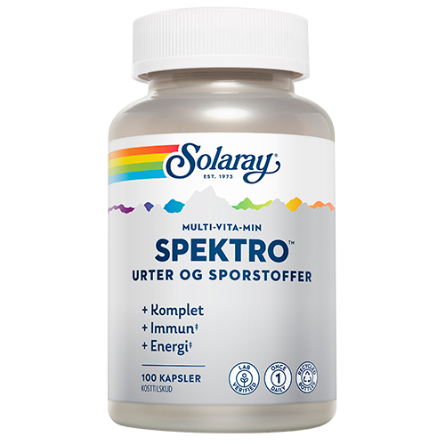 Solaray Spektro Multi-Vita-Min - 100 kaps.