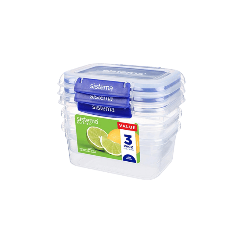 Sistema Klip It Plus 1 L (3 stk)