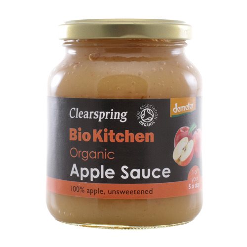 Clearspring Æblemos Biodynamisk Ø (360 g)