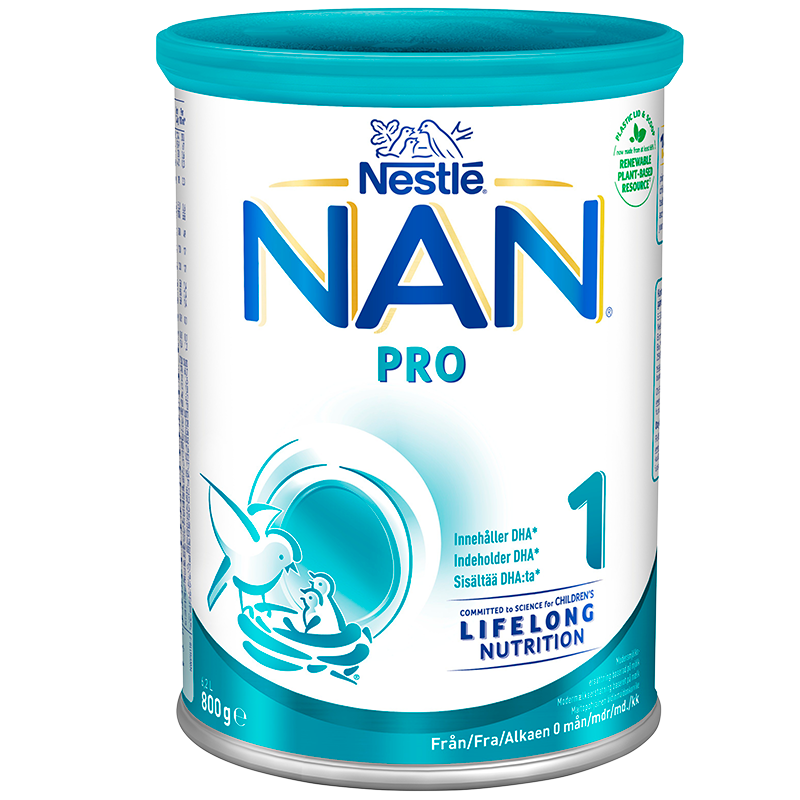NAN Pro 1 Modermælkserstatning - Fra 0 mdr. (800 g)