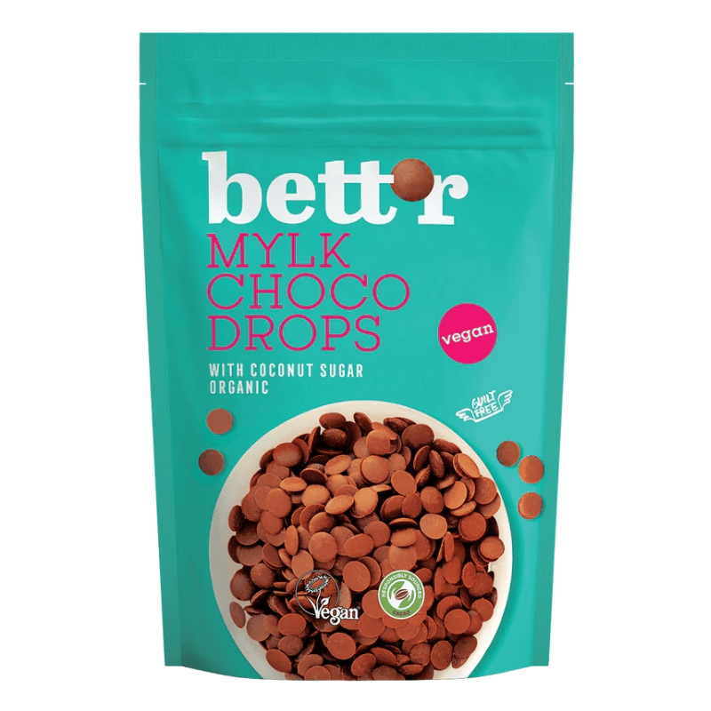 BETT'R Chokoladeknapper Mylk Ø (200 g)