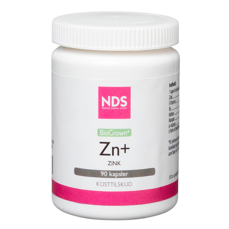 NDS Zn+ Zinc - 90 kaps.