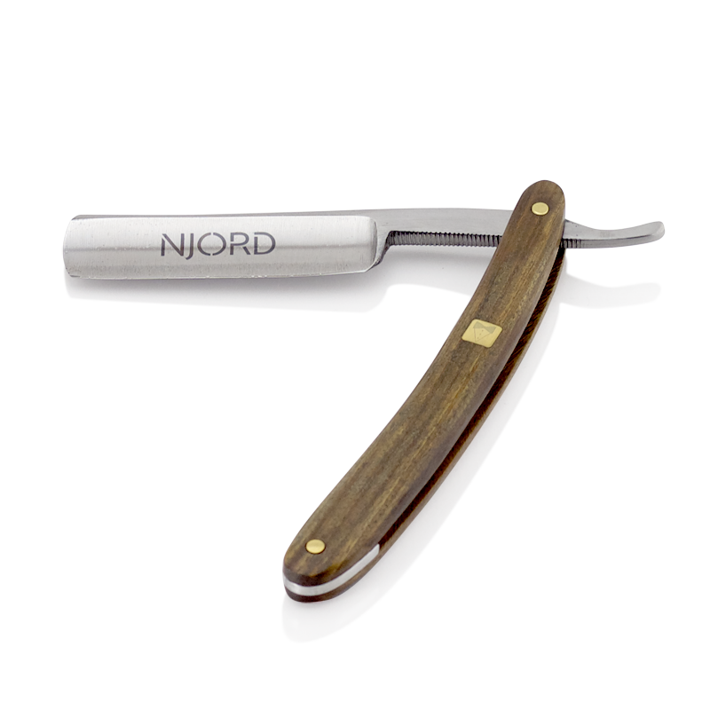 Njord Lyseg Barberkniv (Håndtag, 5/8") (1 stk)