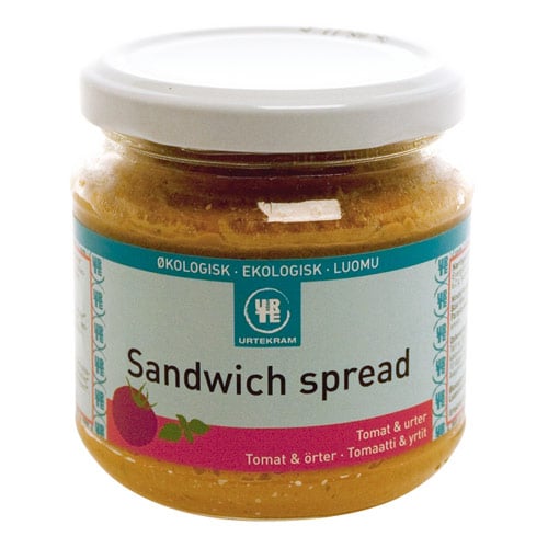 Urtekram Sandwich Spread Tomat & Urter Ø - 180 g