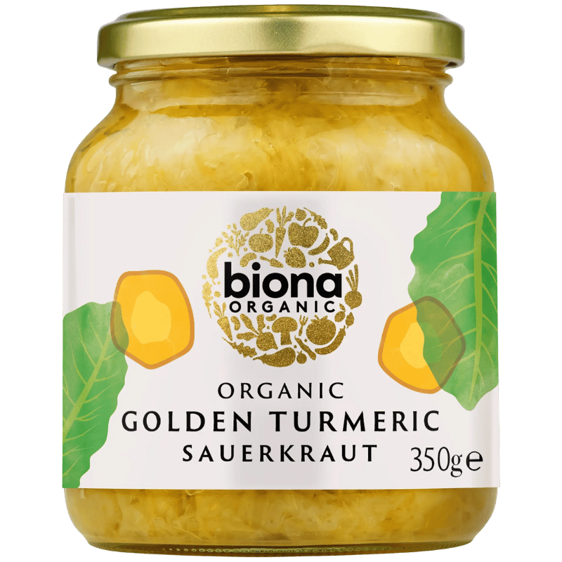 Biona Sauerkraut M. Gurkemeje Ø (350 g)