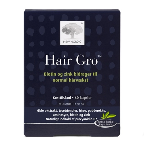 New Nordic Hair Gro - 60 kaps.