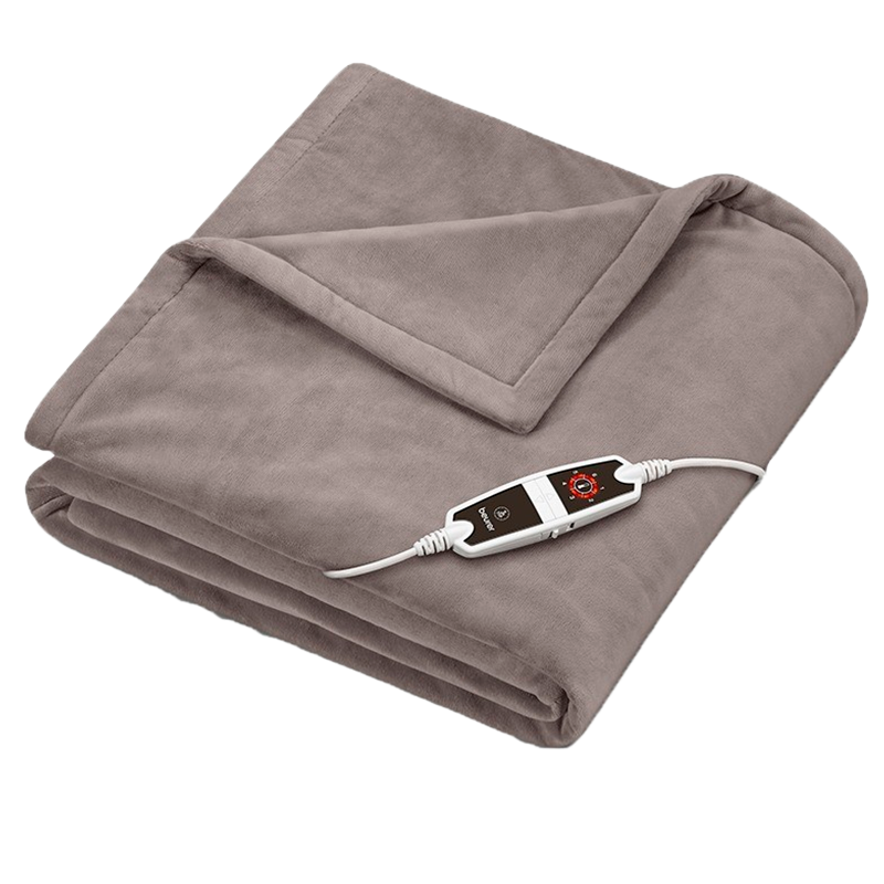 Beurer Varmeplaid HD 150 XXL Gråbrun (1 stk)