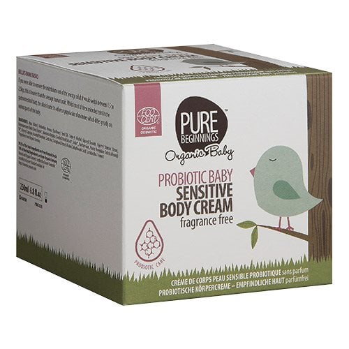 Pure Beginnings Baby sensitive body cream fragrance free - 250 ml.