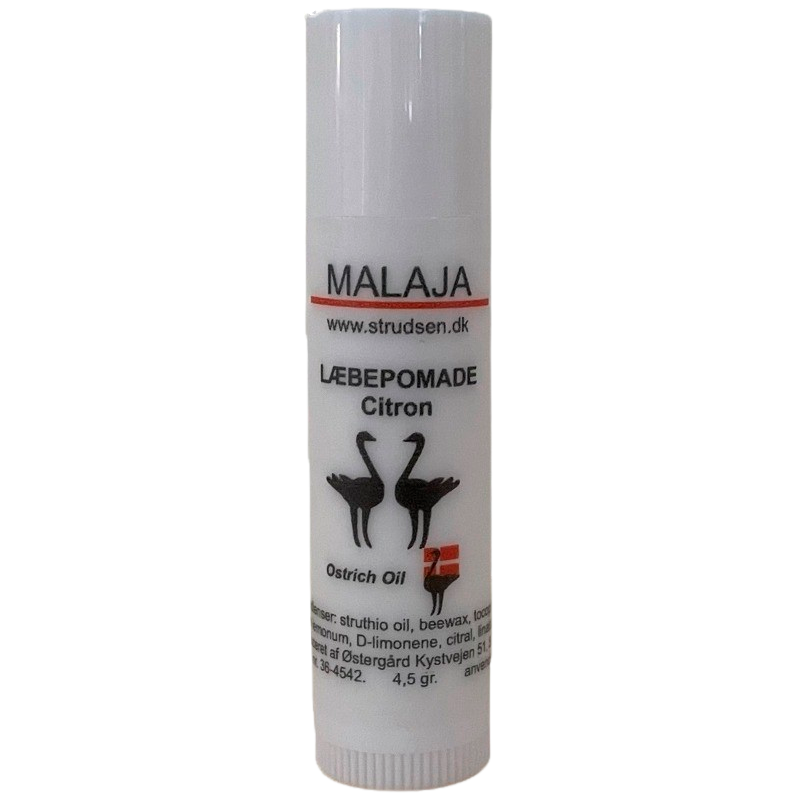 Ostrich Oil Læbepomade Citronsmag