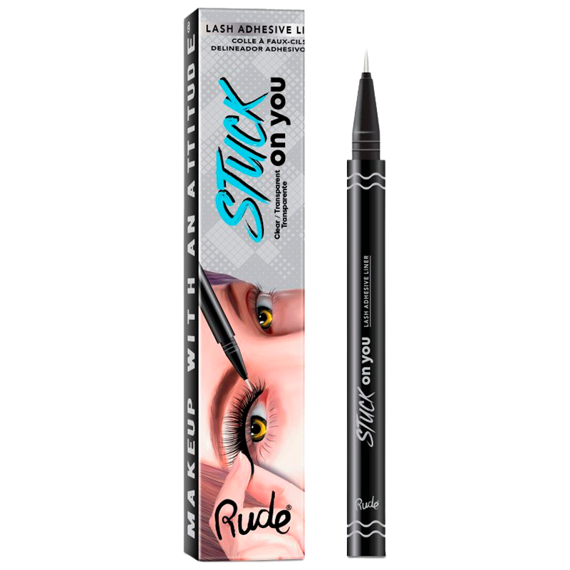 RUDE Cosmetics Stuck On You Lash Adhesive Liner Clear (1 stk)