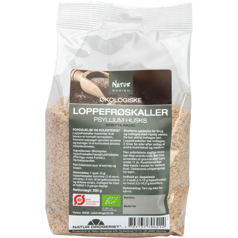 Natur Drogeriet Loppefrøskaller Ø (250 g)