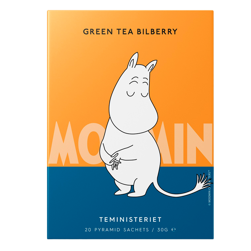 Teministeriet Moomin Green Tea Bilberry - 20 stk