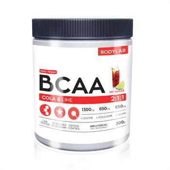 Bodylab BCAA Instant Cola and Lime - 300 g