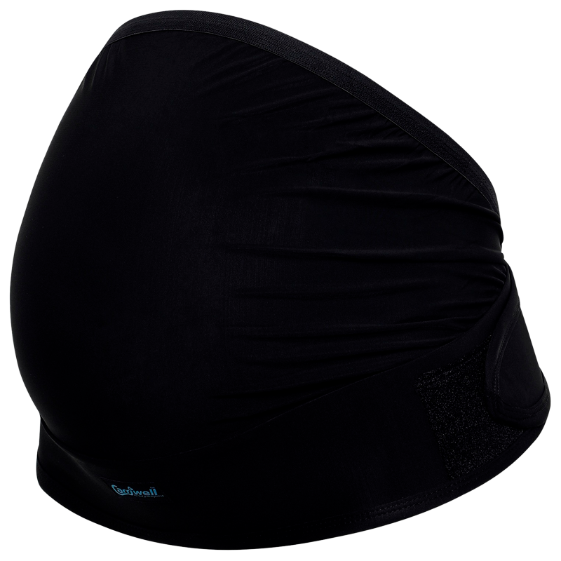Carriwell Justerbar Støttebælte Deluxe Sort - S/M - 1 stk