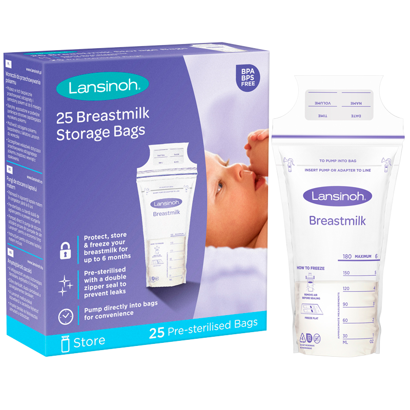 Lansinoh Fryseposer - 25 stk