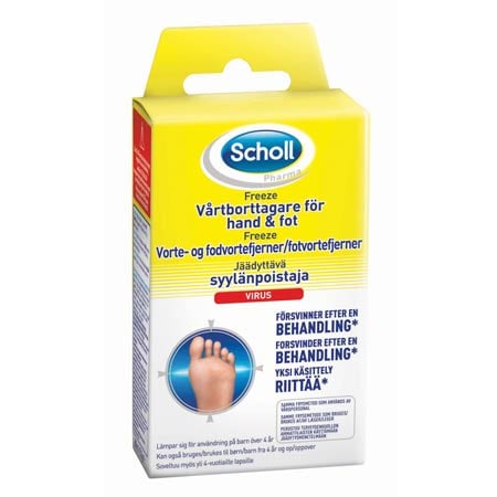 Scholl Freeze Vortefjerner - 80 ml.