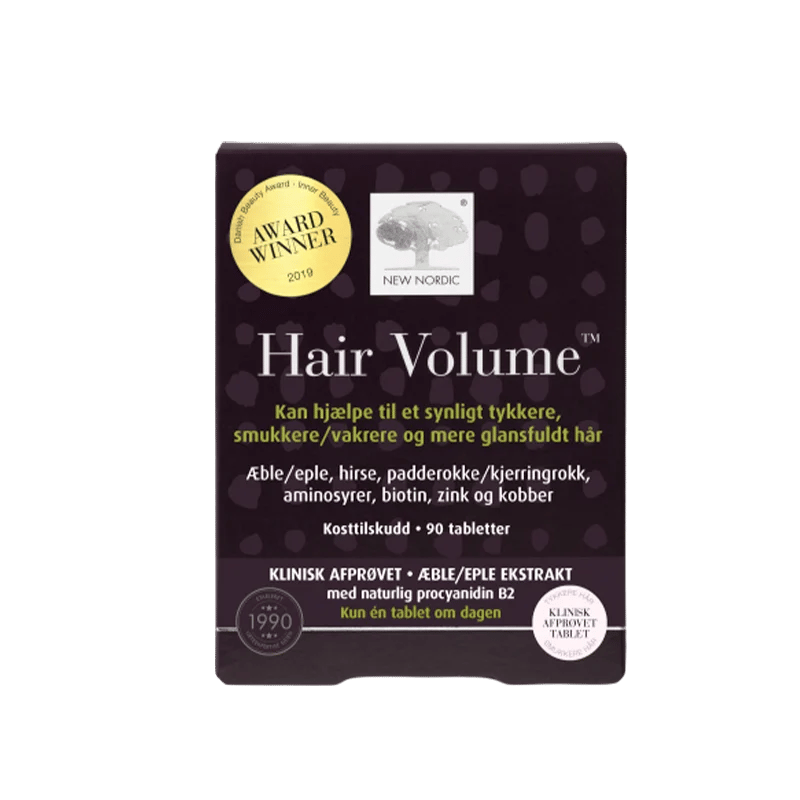 New Nordic - Hair Volume - 90 tabs.