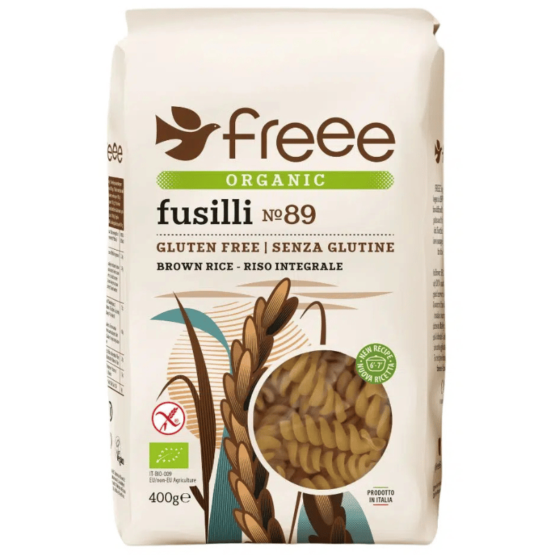 Doves Brun Ris Fusilli Glutenfri Ø (400 g)