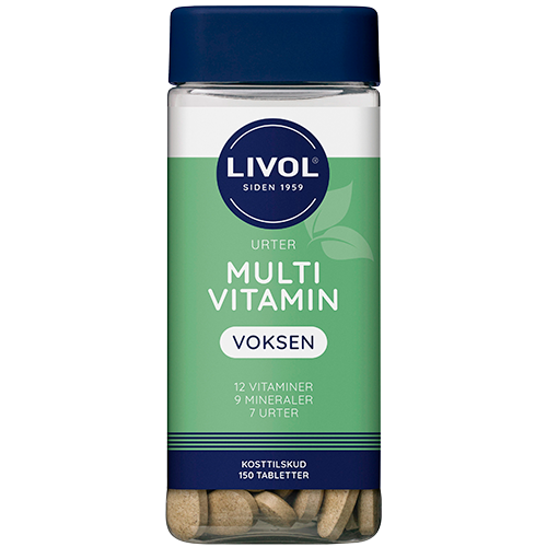 Livol Multivitamin M. Urter (150 tabl)