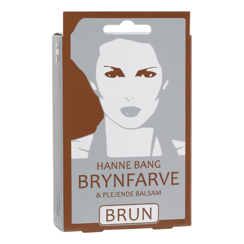 Hanne Bang Brynfarve & Plejende Balsam Sæt Brun (1 sæt)