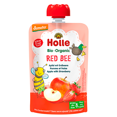 Holle Red Bee Æble Jordbær Smoothie - 100 g