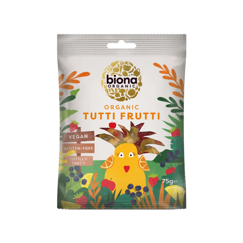 Biona Vingummi Tutti Frutti Ø (75 g)