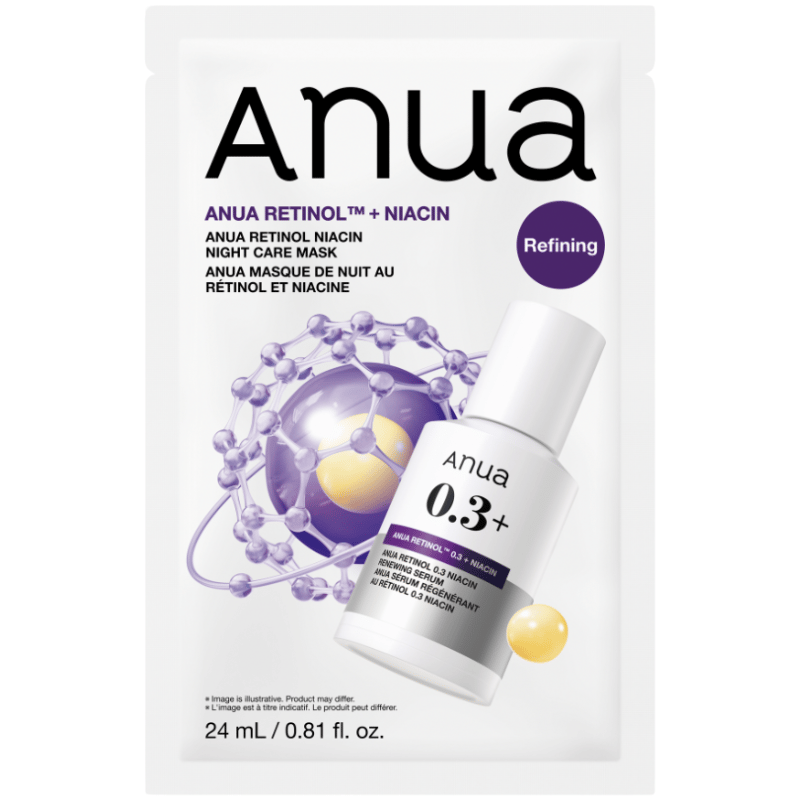 Anua Retinol Niacin Night Care Mask (1 stk)