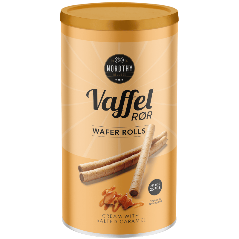 Nordthy Vaffelrør Saltkaramel (250 g)