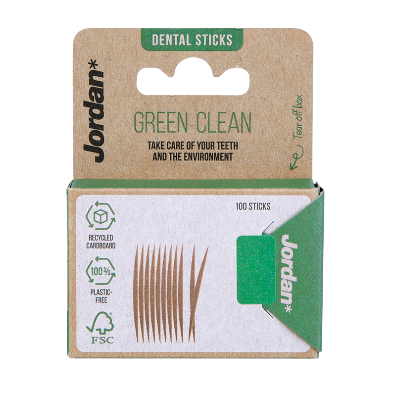 Jordan Green Clean Trætandstikker (100 stk)