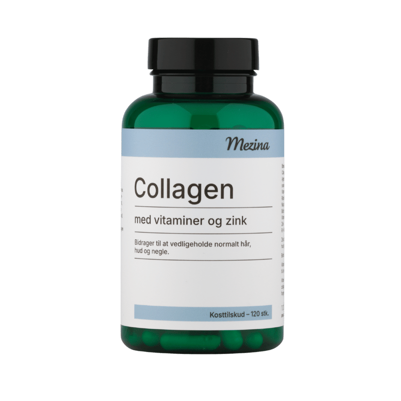 Mezina Collagen M. Vitaminer & Zink (120 kaps)