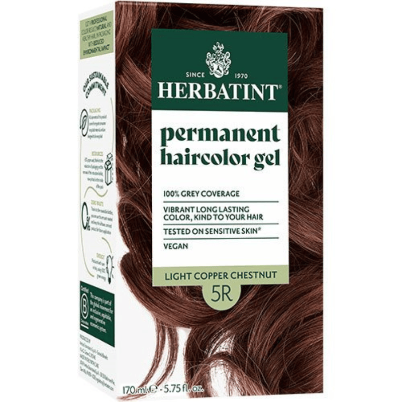 Herbatint 5R Hårfarve Light Copper Chestnut (170 ml)