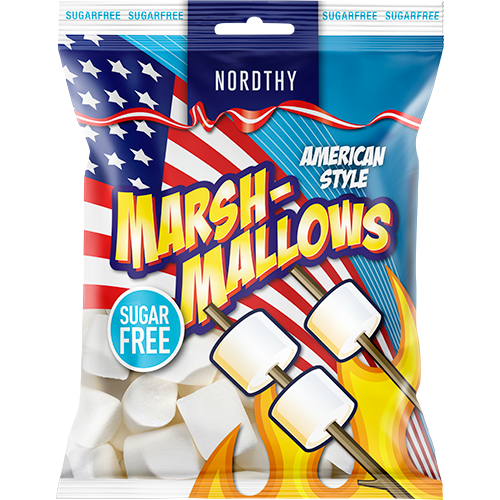 Nordthy Sukkerfri Marshmallows (100 g)