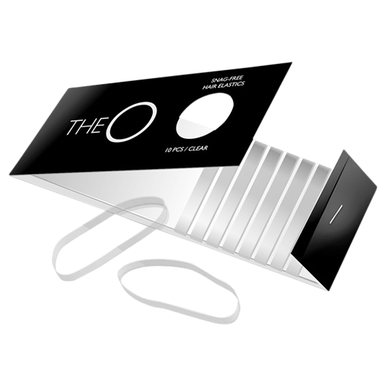 The O Hårelastikker Clear 10 stk.
