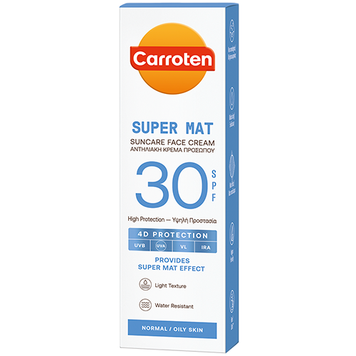 Carroten Face Super Mat Cream SPF 30 (50 ml)