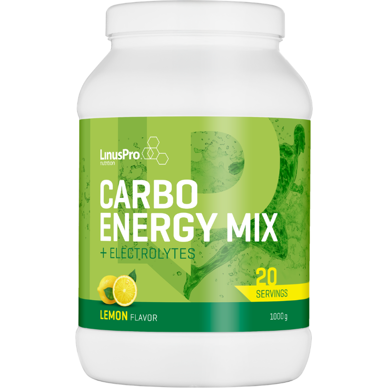LinusPro Carbo Energy Mix + Electrolytes Lemon (1000 g)
