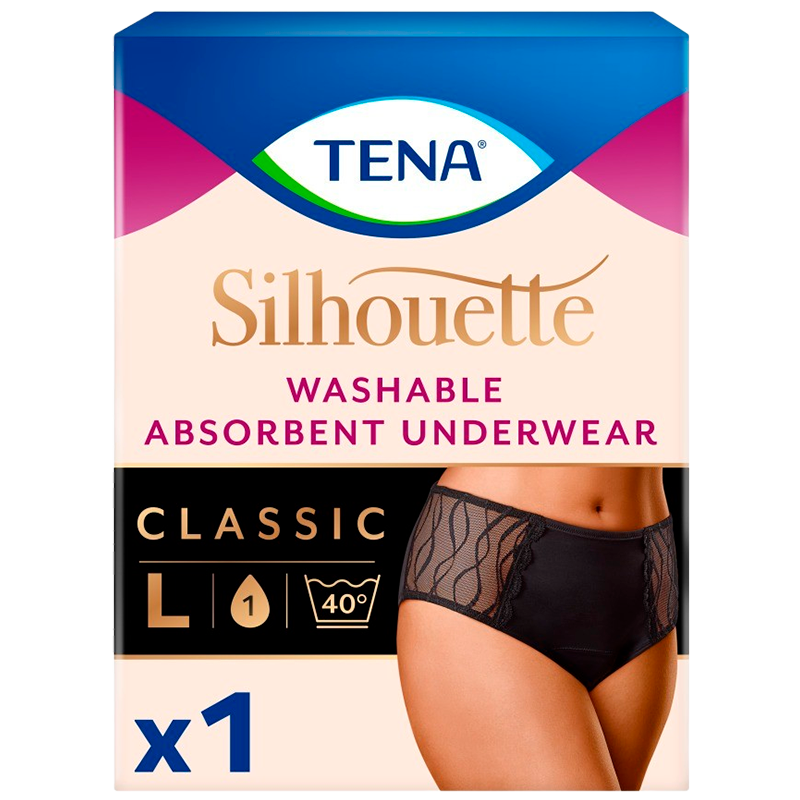 Tena Inco Silhouette Noir Classic L (1 stk)