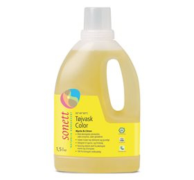 Sonett Tøjvask Color Mynte&Citron - 1500 ml.