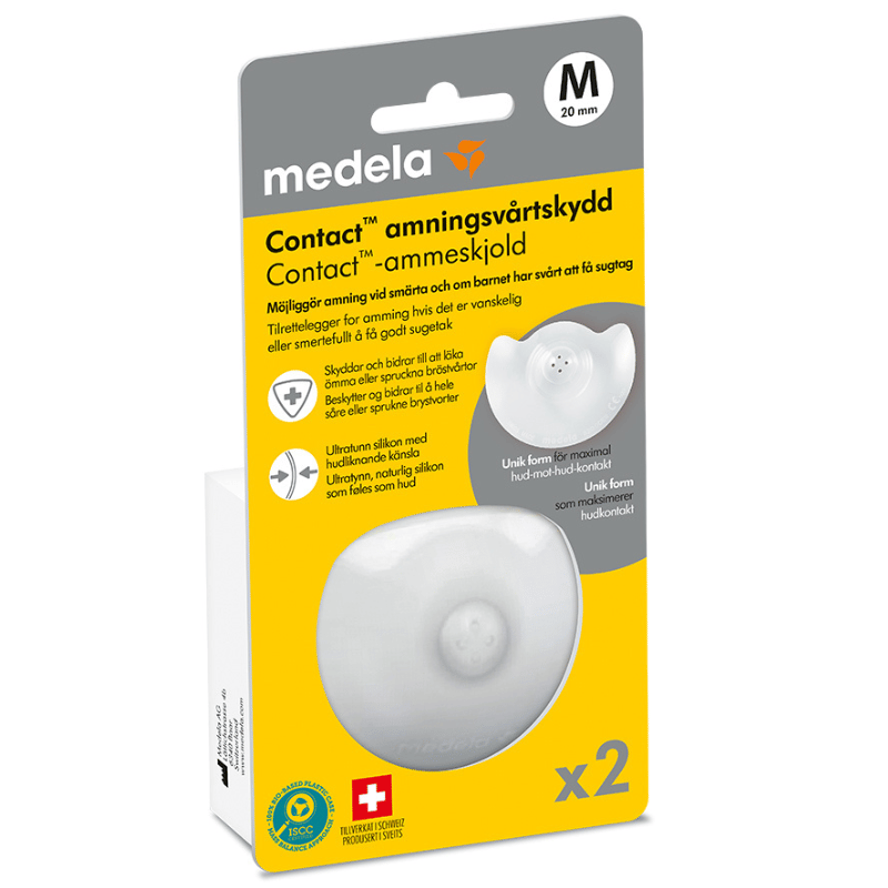 Medela Contact Ammebrikker - M, 20 mm - 2 stk