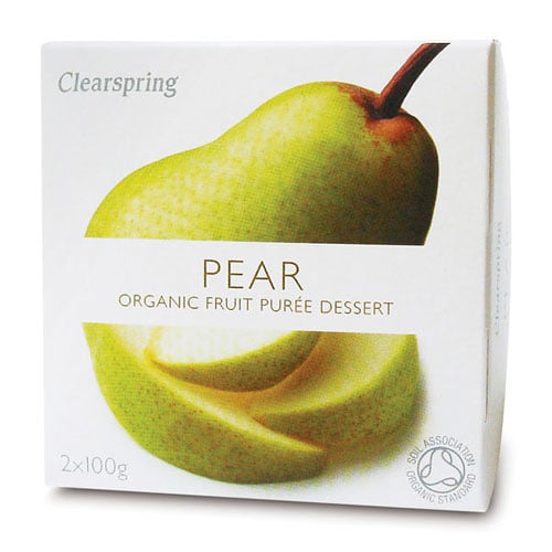 Clearspring Organic Frugtpuré Pære Ø - 200 gr