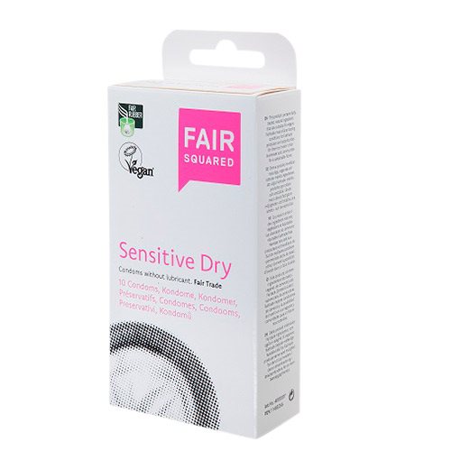 Fair Squared Kondomer Sensitive Dry