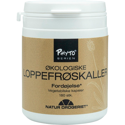 Natur Drogeriet Loppefrøskaller Ø - 180 kap.