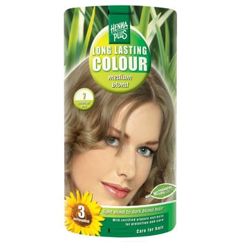 Hennaplus 7 Hårfarve Medium Blond - 40 ml