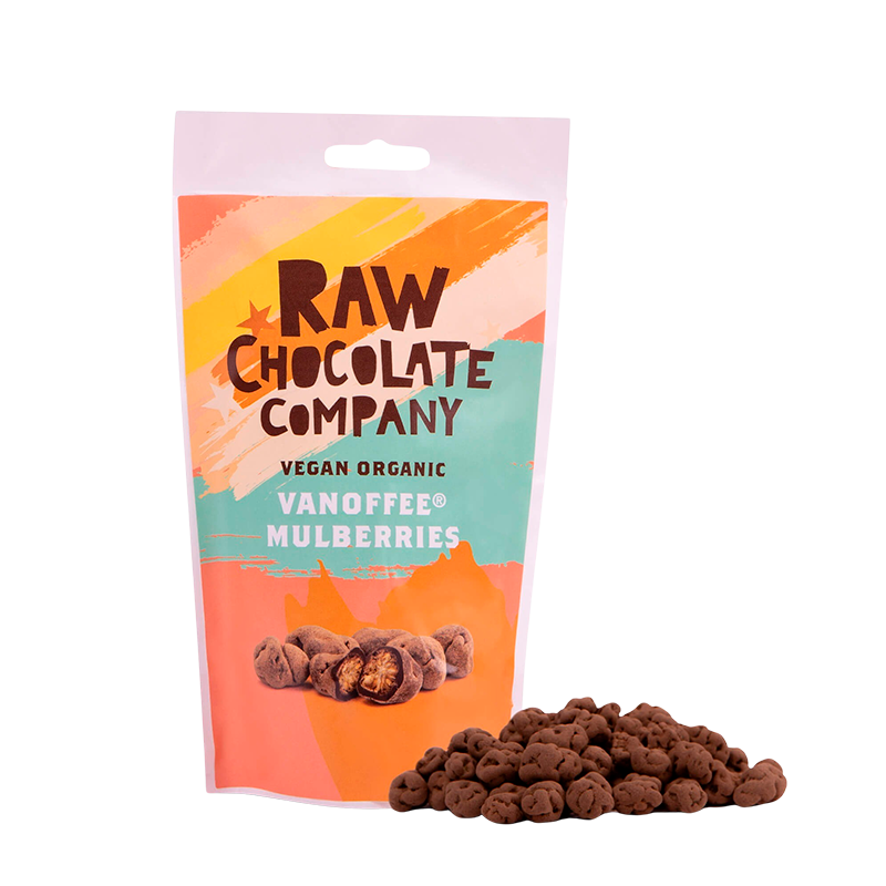 The Raw Chocolate Company Chocolate Vanoffe Mulberries Ø (125 g)